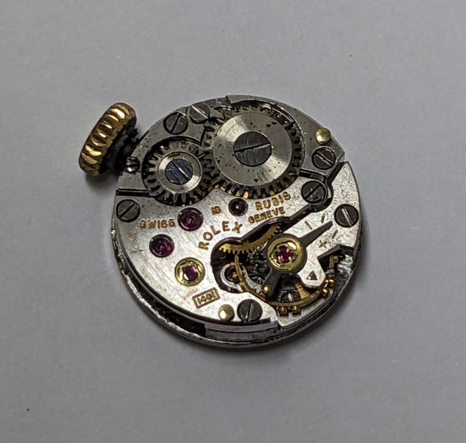 ROLEX PRECISION LADIES' 9CT GOLD BRACELET WATCH, Ref. 60804, ser. 425866, Cal. 1401 18J manual - Image 2 of 5