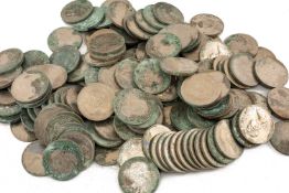 LARGE COLLECTION COMMEMORATIVE CROWNS, 20th C, including 1972 Silver Anniversary, 1965 Churchill,