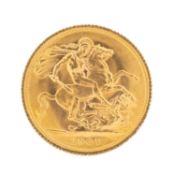 ELIZABETH II GOLD SOVEREIGN, 1967, 7.9g Provenance: private collection Caerphilly