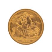 ELIZABETH II GOLD SOVEREIGN, 1966, 7.9g Provenance: private collection Caerphilly