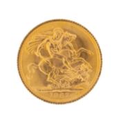 ELIZABETH II GOLD SOVEREIGN, 1967, 7.9g Provenance: private collection Caerphilly