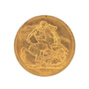 GEORGE V SOVEREIGN 1911, Perth Mint (EF), 7.98g Provenance: deceased estate Conwy