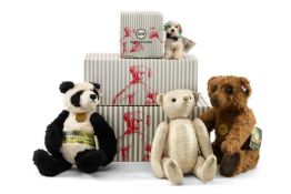 STEIFF DANBURY MINT COLLECTABLE BEARS, to include Aurelius (668/2000), Hansel (436/1000), Evander (