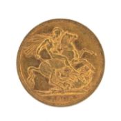 QUEEN VICTORIA SOVEREIGN, 1893, Melbourne Mint (EF), 7.96g Provenance: deceased estate Conwy