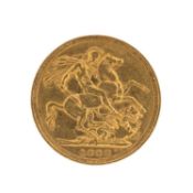 VICTORIA GOLD SOVEREIGN, 1888, 7.9g Provenance: private collection Caerphilly