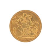 EDWARD VII SOVEREIGN, 1907 (EF), 7.98g Provenance: deceased estate Conwy