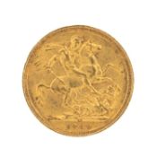 VICTORIA GOLD SOVEREIGN, 1888, Sydney Mint, 7.9g Provenance: private collection Caerphilly