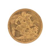 VICTORIA GOLD SOVEREIGN, 1897, Sydney Mint, 7.9g Provenance: private collection Swansea