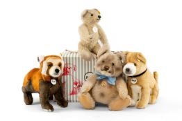 STEIFF TEDDY BEARS, to include Jackie (2419/4000 - with COA, boxed), Classic Teddy Bear 32 (model