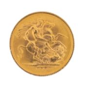 ELIZABETH II GOLD SOVEREIGN, 1968, 7.9g Provenance: private collection Caerphilly