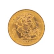 ELIZABETH II GOLD SOVEREIGN, 1967, 7.9g Provenance: private collection Caerphilly