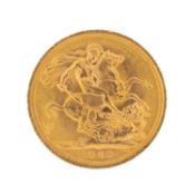 ELIZABETH II GOLD SOVEREIGN, 1966, 7.9g Provenance: private collection Caerphilly