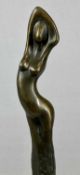 JENNINE PARKER (British, b. 1971) limited edition (115/295) bronze sculpture - stylised nude