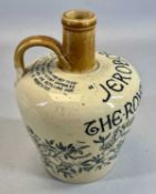 M. KENNEDY STONEWARE ADVERTISING WHISKY JUG, 'Jeroboam - The Royal Blend Whisky, E. Gayton, 91