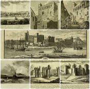 SOUTH WALES ENGRAVINGS: 'The East View of Swansea in the County of Glamorgan', Samuel and