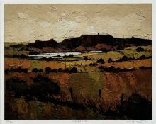 ‡ WILF ROBERTS (Welsh, 1941-2016) limited edition (50/100) print - 'Mynydd Copor', signed, titled,