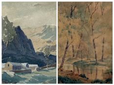 ‡ GRAINGER SMITH (British, 1892-1961) watercolour - Nant Gwynant, signed lower right, 22 x 29.