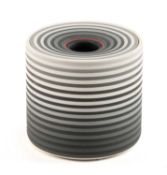 ‡ JIN EUI KIM (South Korean/works in Wales, b.1977) earthenware jar with reversible lid, 10cms (