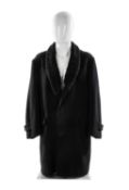 RICHARD BURTON'S ASTRAKHAN WOOL COAT FROM M.G.M.'s 'THE V.I.P.s', 1963, co-starring Elizabeth