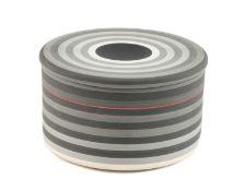 ‡ JIN EUI KIM (South Korean/works in Wales, b.1977) earthenware trinket box with lid, 6.5cms (h),