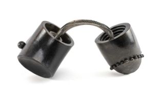 ‡ ROBERT HARDING (works in Wales, b. 1954) metal sculpture entitled, 'Cocksure', dated 2005,