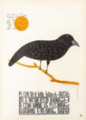 ‡ PAUL PETER PIECH (American, lived / worked Wales, 1920-1996) limited edition (19/25) woodcut print