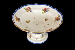 FINE & RARE NANTGARW PORCELAIN COMPORT CENTREPIECE, circa 1813-1820, from the Althorp Service,