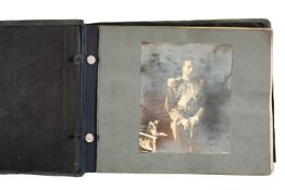 RARE ROYAL NAVY PHOTOGRAPH ALBUM, entitled 'World Cruise of the British Special Service Squadron