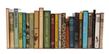 COLLECTION OF FOLIO SOCIETY BOOKS, to include Einhard 'The Life of Charlamagne'; Thompson (Flora) '