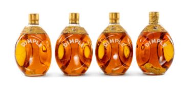 FOUR BOTTLES OF LATE '60s - EARLY '70s HAIG'S DIMPLE, 70° proof, 26 ⅔ fl. ozs, all boxed, all levels