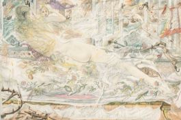 ‡ DAVID JONES (1895-1974) limited edition printer's proof (3/4) lithograph - entitled 'Aphrodite/