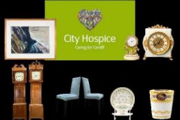 CHARITY LOT BENEFITING CARDIFF CITY HOSPICE including items generously donated by our clients,
