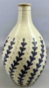 POOLE POTTERY FREEFORM VASE, shape 691, YCB pattern, impressed umber to base with printed mark