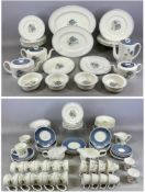 WEDGWOOD / SUSIE COOPER TABLEWARE, Glen Mist pattern dinner and tea service, over 100 pieces