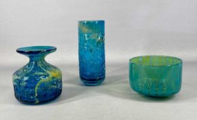 MDINA, three items including chimney vase, 20cms (h) Provenance: private collection Ynys Môn