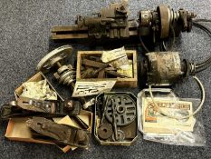 MYFORD ENGINEER'S LATHE, with various accessories and other tools including two Stanley planes