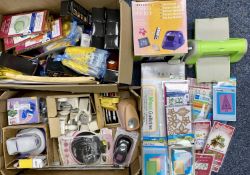 VARIOUS CRAFTING EQUIPMENT & ACCESSORIES, including Maxi guillotine with spare blades, sticker