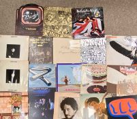 LARGE COLLECTION OF LP & SINGLE RECORDS, mainly 1960s and 1970s, including 'Led Zeppelin' and 'Led