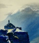 ‡ ROB PIERCY (b. 1946) mounted print - Chwarel Dinorwig, 35 x 32cms Provenance: private collection