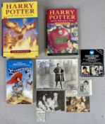 SUPERMAN SIGNED BLACK & WHITE PHOTO, 'To Ros, good luck with your writing, Christopher Reeve';