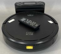 EASY HOME ROBOTIC VACUUM CLEANER, with docking station and remote control Provenance: deceased