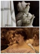 NIGEL HEMMING (b. 1957) limited edition (263/600) colour print - entitled 'Table Manners', with