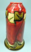MINTONS SECESSIONIST CYLINDER VASE, pattern no. 46, printed and impressed marks, 15.5cms (h)