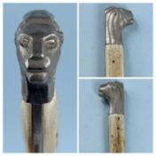 SWEDISH DRESS DAGGER, mid-20th century, 20cms single-edged blade with fuller, marked F.M. Mattsson