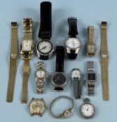 ASSORTED LADIES' & GENT'S WRISTWATCHES, including Elgin, Lacoste, Avia, and Rotary Provenance: