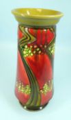 MINTONS SECESSIONIST VASE, pattern no. 1, printed and impressed marks (restored at the rim),