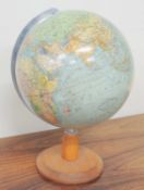 COLUMBUS ERDGLOBUS (GERMAN) TABLE GLOBE, 13