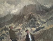 GARETH PARRY (b. 1951) limited edition (90/150) digital print - 'On the Way Up', signed, 46 x