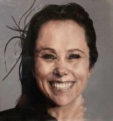 EVA MIKO digital photograph - 'Fiona', dated 2025, 33 x 33cms Comments: framed