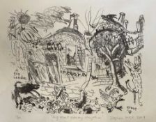 STEPHEN WEST (b. 1952) limited edition (1/10) lithograph - 'Dig That Crazy Rhythm', signed and dated
